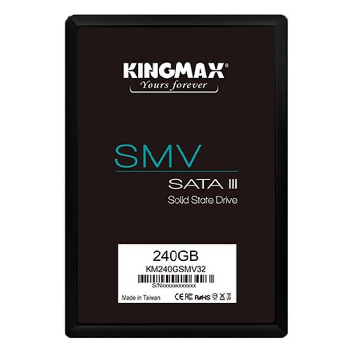 حافظه اس اس دی SATAIII کینگ مکس مدل KM240SMV32 با ظرفیت 240 گیگابایت KINGMAX SMV  240 GB Internal SSD Drive